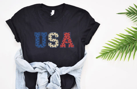 USA SVG - 4th of July Sublimation, USA PNG, America SVG, Retro 4th of July SVG, 4th of July PNG SVG GraphicsTreasures 