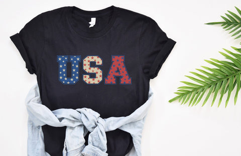 USA SVG - 4th of July Sublimation, USA PNG, America SVG, Retro 4th of July SVG, 4th of July PNG SVG GraphicsTreasures 