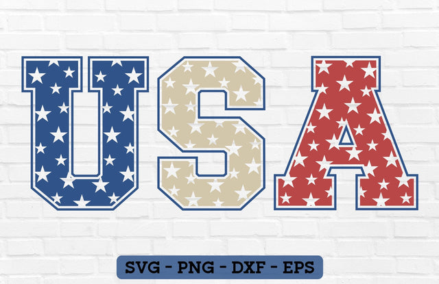 USA SVG - 4th of July Sublimation, USA PNG, America SVG, Retro 4th of July SVG, 4th of July PNG SVG GraphicsTreasures 