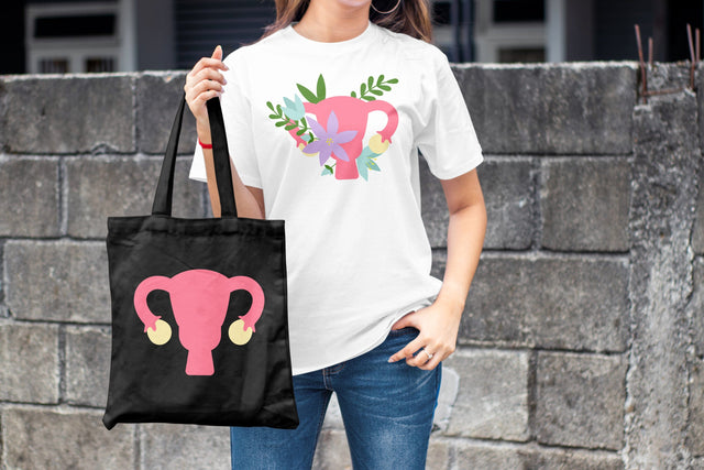 Uterus with Flowers SVG SVG Risa Rocks It 