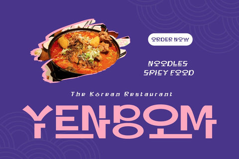 Utonaf - Korean Style Font Font twinletter 