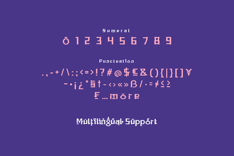 Utonaf - Korean Style Font Font twinletter 