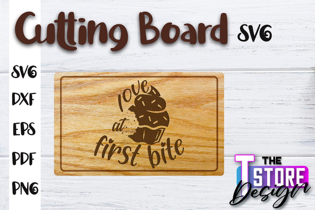 utting Board SVG | Kitchen Quotes SVG | Home Design | SVG File SVG The T Store Design 