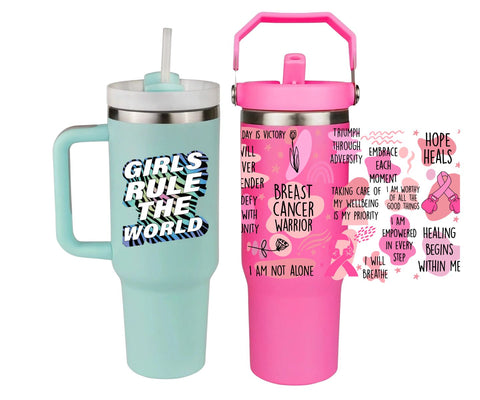 UV DTF Sticker Gang Sheet Builder — Custom Stickers for Tumblers, Mugs & More | Various Sizes Physical Atlanta Vinyl 