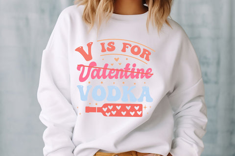 V is for Valentine Vodka svg Design SVG Regulrcrative 