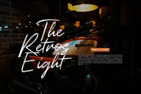 Vabbely / Brush Textured Typeface Font Javapep 