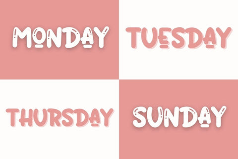 Vacation - Display Font Font AnningArts Design 