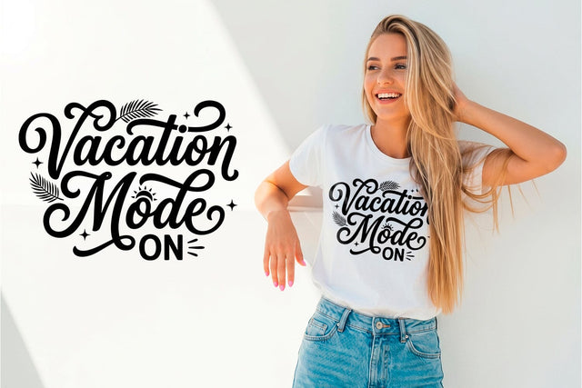 Vacation Mode On Print SVG | PNG Sublimation SVG Sublimatiz Designs 