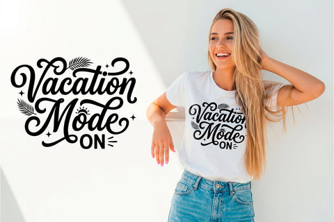 Vacation Mode On Print SVG | PNG Sublimation SVG Sublimatiz Designs 