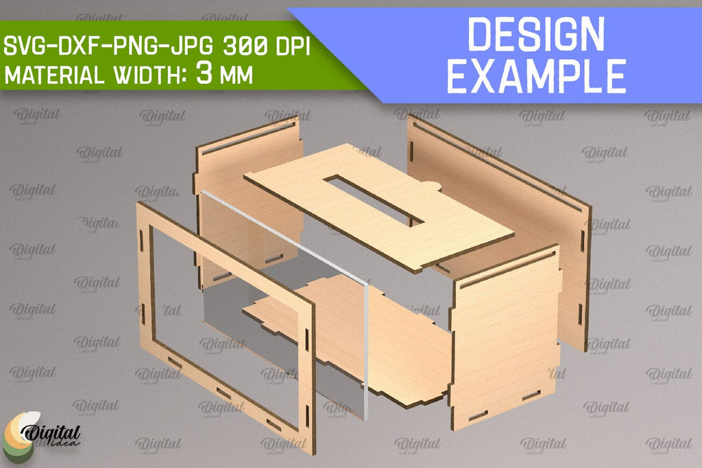 Vacation Money Box Laser Cut. Wooden Money Bank SVG - So Fontsy