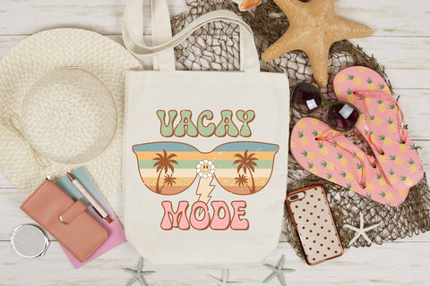 Vacay Mode - Retro Summer Sublimation Sublimation CraftLabSVG 
