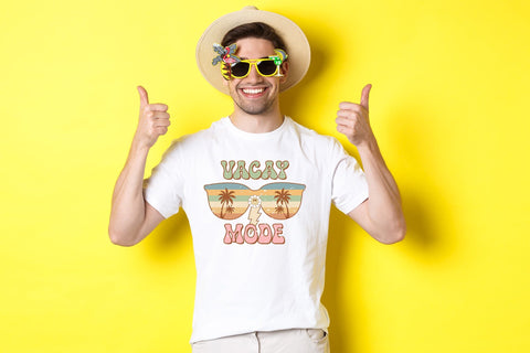 Vacay Mode - Retro Summer Sublimation Sublimation CraftLabSVG 