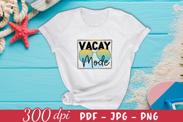 Vacay Mode | Summer Sublimation Design Sublimation CraftLabSVG 