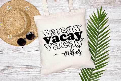Vacay Vibes SVG I Vacation SVG SVG Happy Printables Club 
