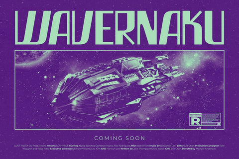 Vakulta - Retro Futurism Font Font twinletter 
