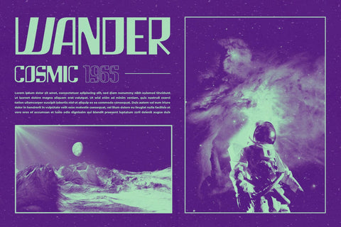 Vakulta - Retro Futurism Font Font twinletter 