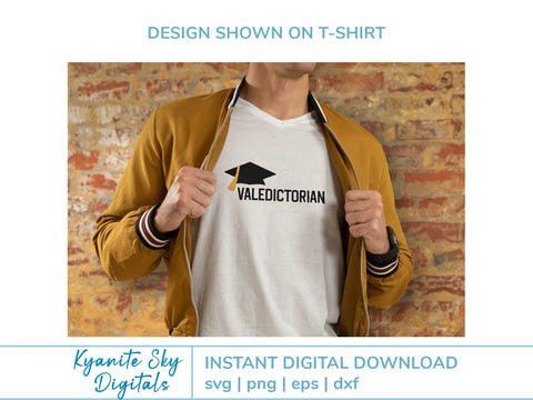 Valedictorian Salutatorian SVG bundle 2024 graduation SVG Kyanite Sky Digitals 