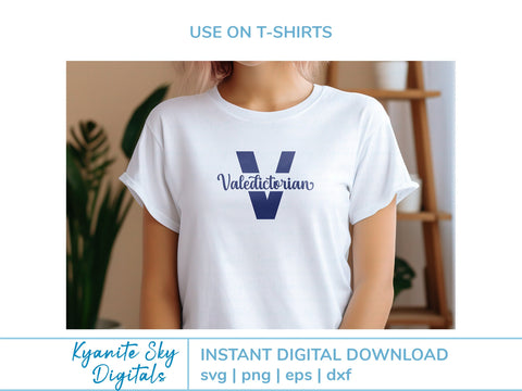 Valedictorian SVG Bundle vol.3 graduation cut files clipart SVG Kyanite Sky Digitals 