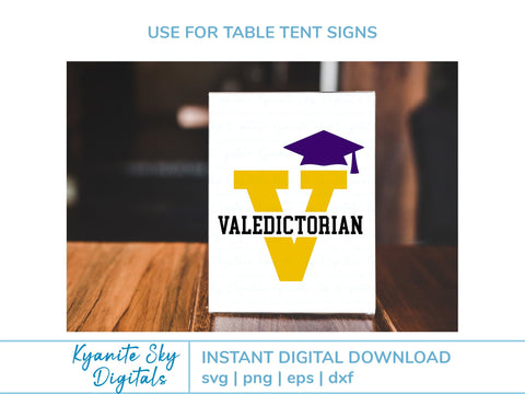 Valedictorian SVG Bundle vol.3 graduation cut files clipart SVG Kyanite Sky Digitals 