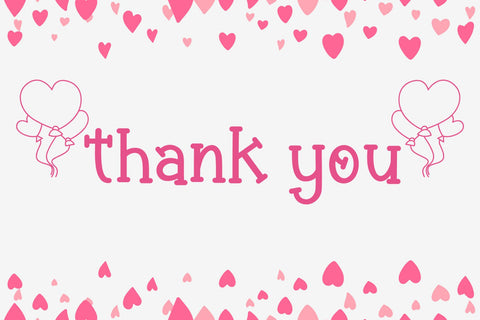 Valentine Balloon Font AEN Creative Store 