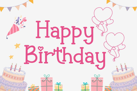 Valentine Balloon Font AEN Creative Store 