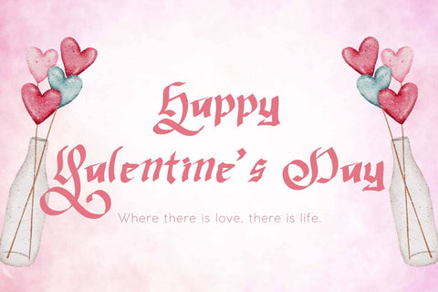 Valentine Blackletter Font Prasetya Letter 