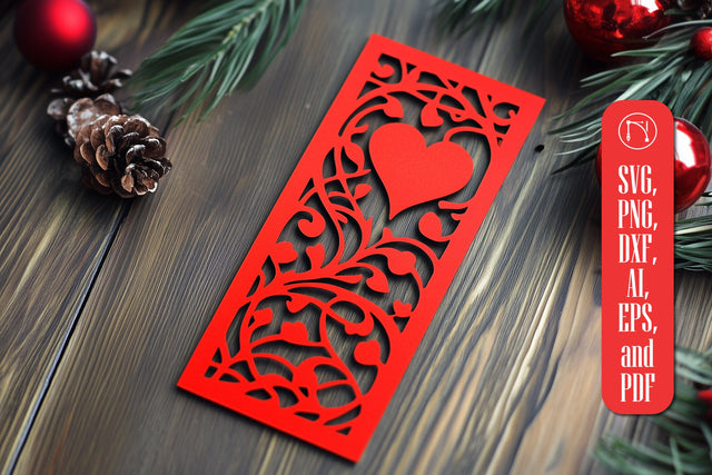 Valentine Bookmark Laser Cut SVG SVG MD JOYNAL ABDIN 