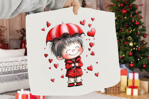 Valentine Boy Clipart PNG Bundle Sublimation SVGArt 