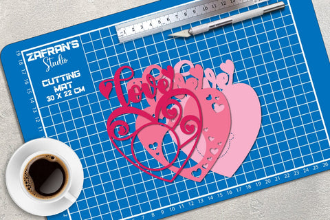 Valentine Candy Holder 2 | Heart Candy Holder 3D Paper zafrans studio 