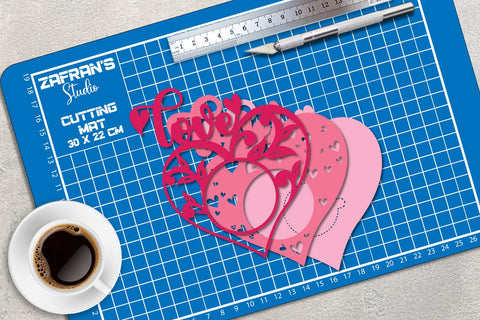 Valentine Candy Holder 5|Heart Candy Holder 3D Paper zafrans studio 