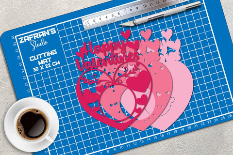 Valentine Candy Holder | Heart Candy Holder Bundle 3D Paper zafrans studio 