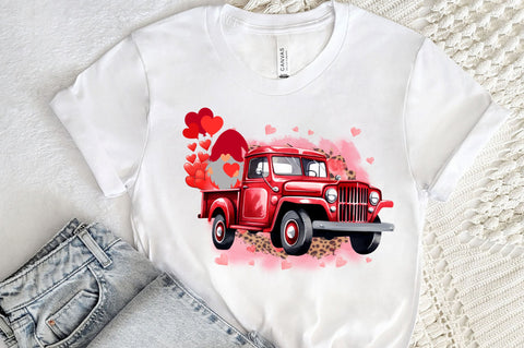 Valentine car PNG Design Sublimation Regulrcrative 