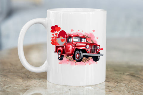 Valentine car PNG Design Sublimation Regulrcrative 