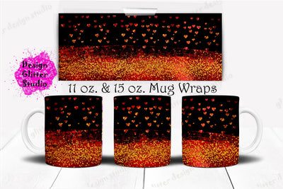 Valentine Coffee Mug Design,Love Mug Sublimation,Valentine Red Mug Sublimation,Full Mug Wrap Sublimation,Valentine's Day Mug Designs Wrap Sublimation ArtStudio 