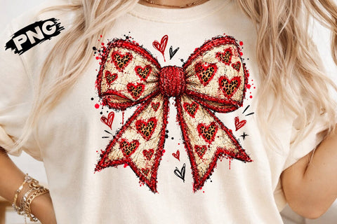 Valentine Coquette Bow Sublimation PNG SVG DesignDestine 