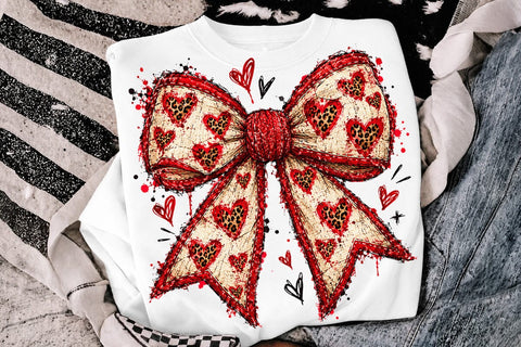 Valentine Coquette Bow Sublimation PNG SVG DesignDestine 