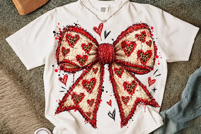 Valentine Coquette Bow Sublimation PNG SVG DesignDestine 