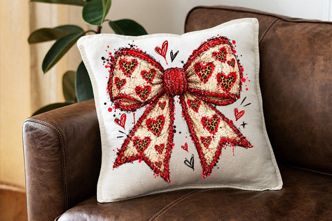 Valentine Coquette Bow Sublimation PNG SVG DesignDestine 