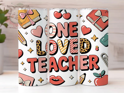 Valentine Coquette Teacher Tumbler Wrap, Valentine Coquette, Pink Bow, Romantic Style, Cute Glam, Classroom Love, Sublimation Design Sublimation Lara' s Designs 