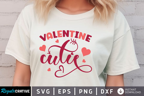 Valentine cutie svg Design SVG Regulrcrative 
