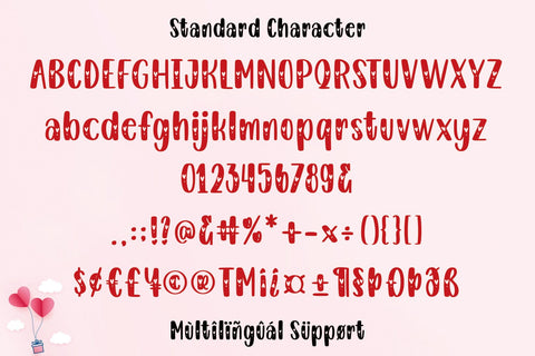 Valentine Day Font Font Mozarella 