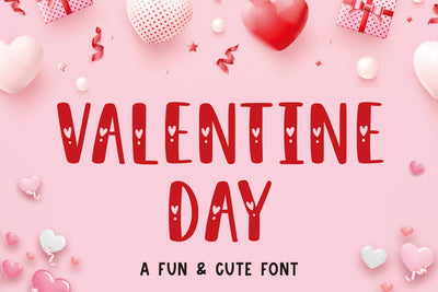 Valentine Day Font Font Mozarella 