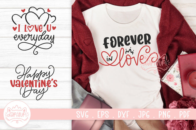Valentine Day Quotes SVG Cut File SVG dapiyupi store 