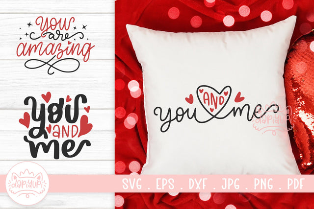 Valentine Day Quotes SVG Cut File SVG dapiyupi store 