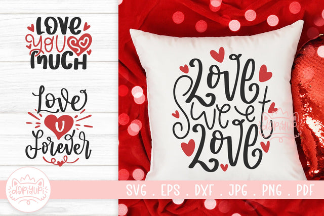 Valentine Day Quotes SVG Cut File SVG dapiyupi store 
