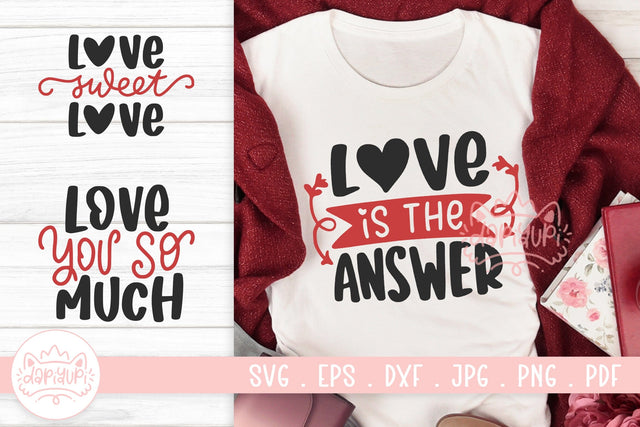 Valentine Day Quotes SVG Cut File SVG dapiyupi store 