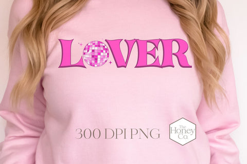 Valentine Disco Sublimation | Lover Valentine's Day PNG SVG The Honey Company 