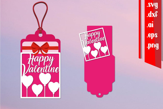 Valentine Gift Card Holder | Love Gift Tag SVG zafrans studio 