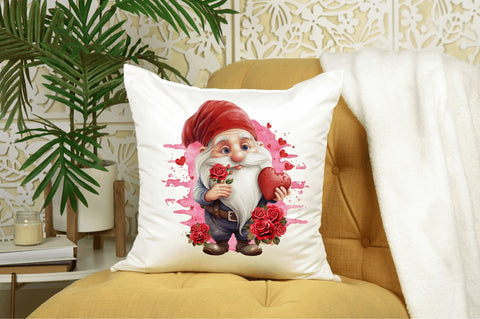 Valentine gnome clipart PNG Design Sublimation Regulrcrative 