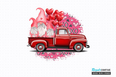 Valentine gnome clipart png design Sublimation Regulrcrative 